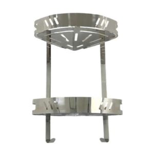 Kệ Góc 2 Tầng Phòng Tắm Inox Sus 304